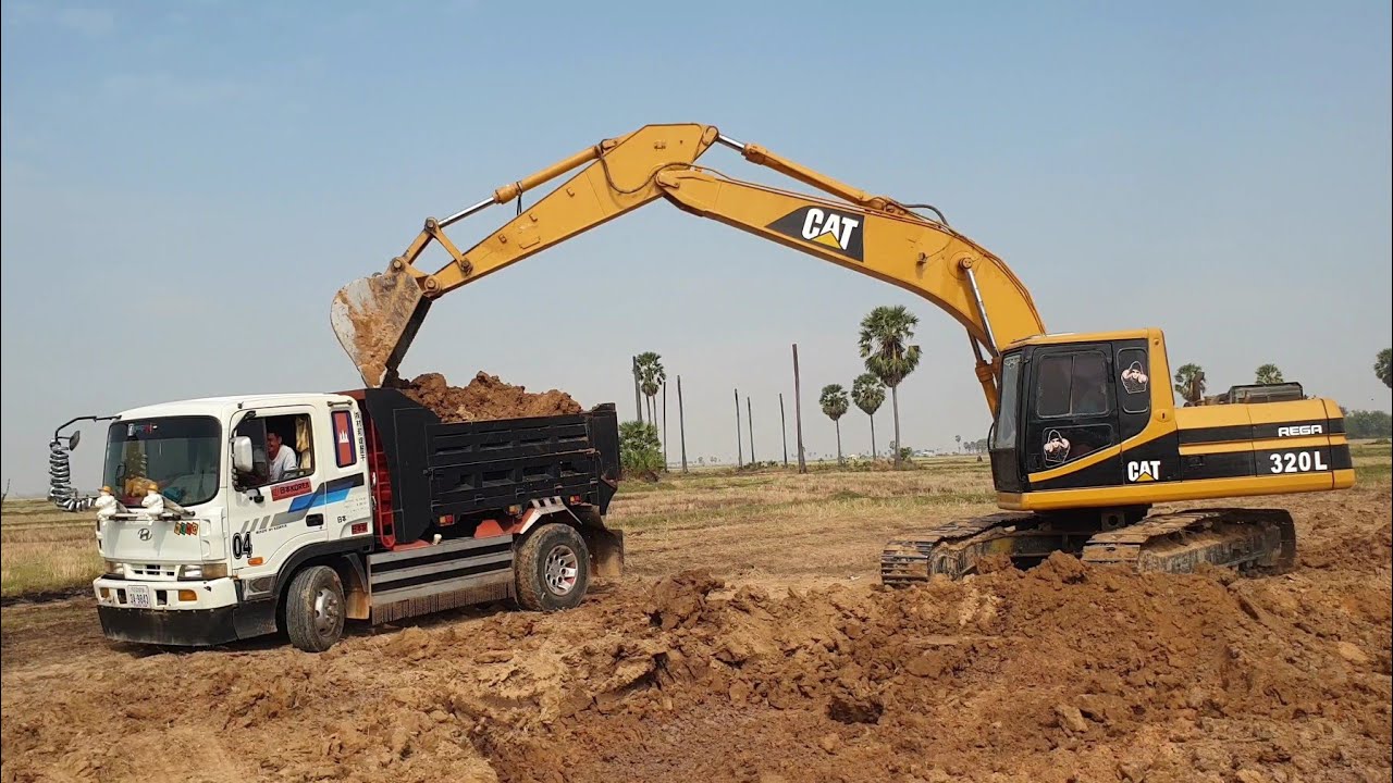 Excavator Loading Trucks | Dump Truck Working | Hyundai Dump Truck [ EP.1397 ]