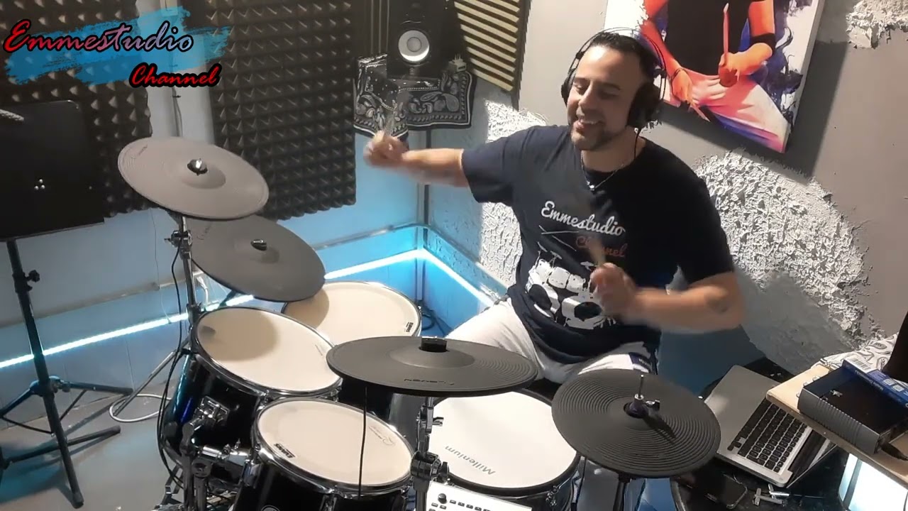 Cocaine   Eric Clapton   Rock Version   Emmestudio Drum Cover