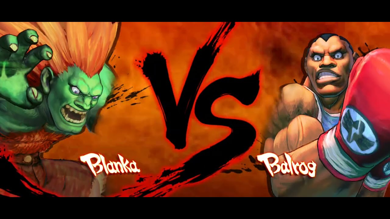 SF4, Street Fighter IV CE gameplay on mobile (Blanka 布蘭卡 ; difficulty : grueling ; Ext. STG : Akuma)