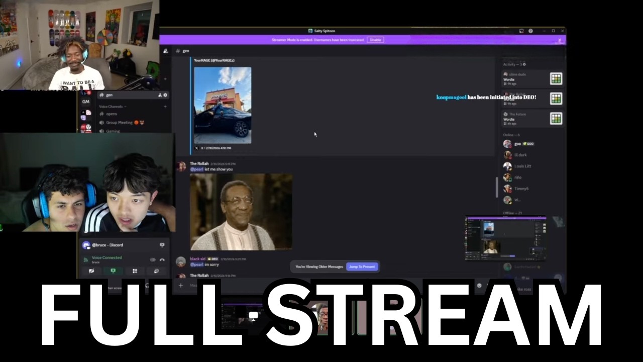 4 MAY - Desktop Reactions, Reacting To BruceDropEmOff Drama & STBL Minecraft Ep.5 FULL Stream!