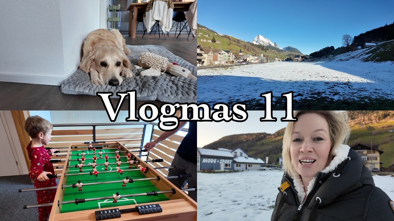 Vlogmas 11 | Die Kids übernehmen | Schlitten Fun
