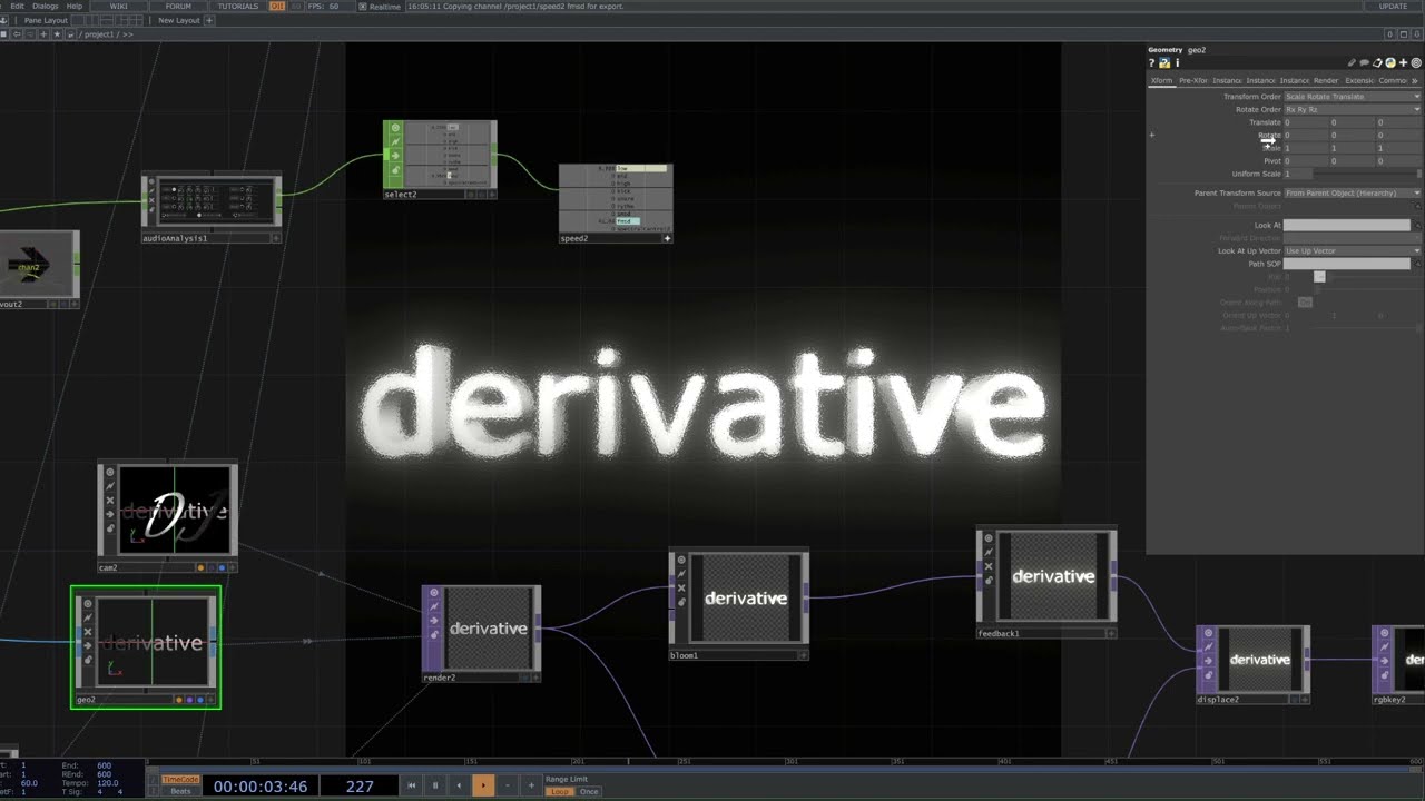 Text/Image to 3D Spinning Logos Touchdesigner Tutorial