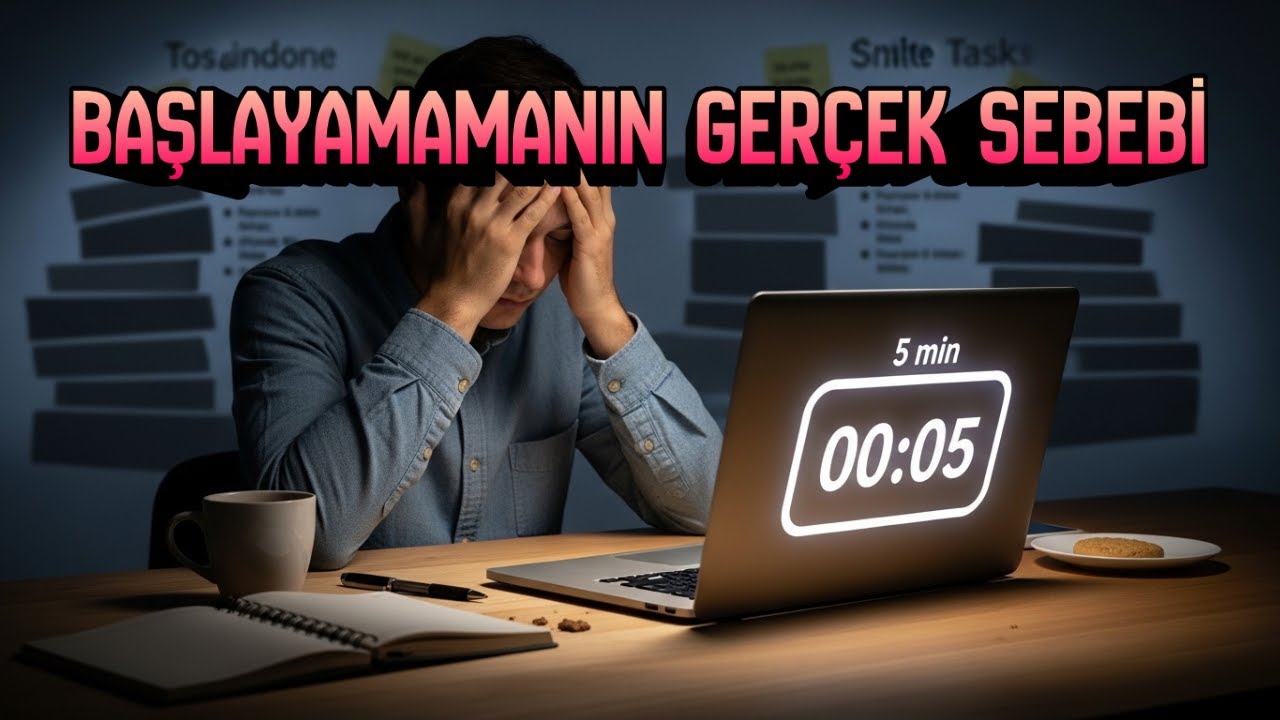 Erteleme Psikolojisi | Neden 5 Dakikalık İşleri Bile Yapamıyoruz?