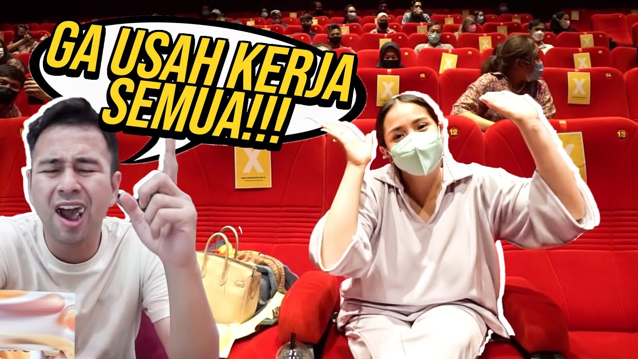 MERINDING!!! RAFFI NAGITA SEWA SATU BIOSKOP BUAT NOBAR ANAK RANS...