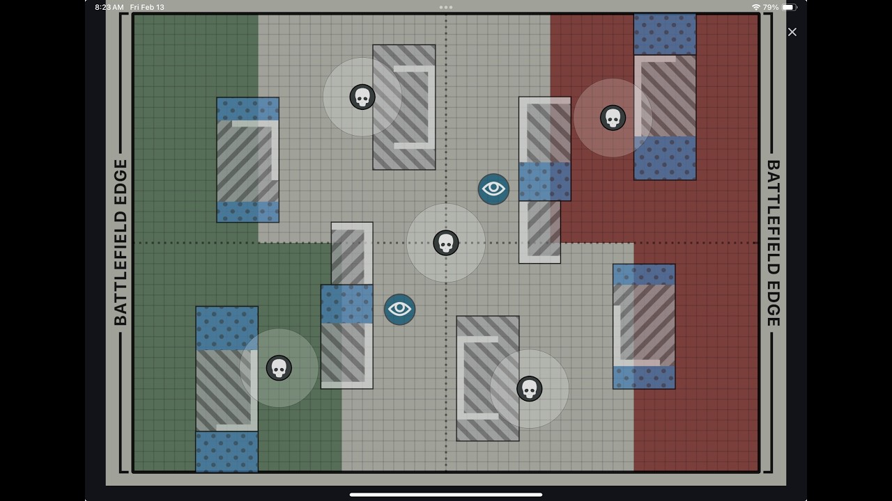 Warhammer 40k Mercenary 8TC Practice game.
