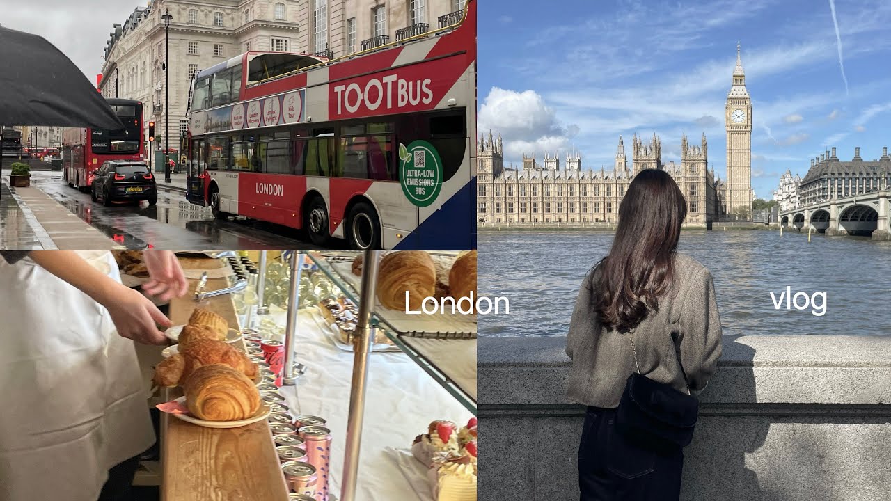 sub vlog｜2024年GWのイギリス,ロンドン旅行🇬🇧乗り継ぎで香港観光🇭🇰定番スポット, おすすめホテル, グルメとカフェ