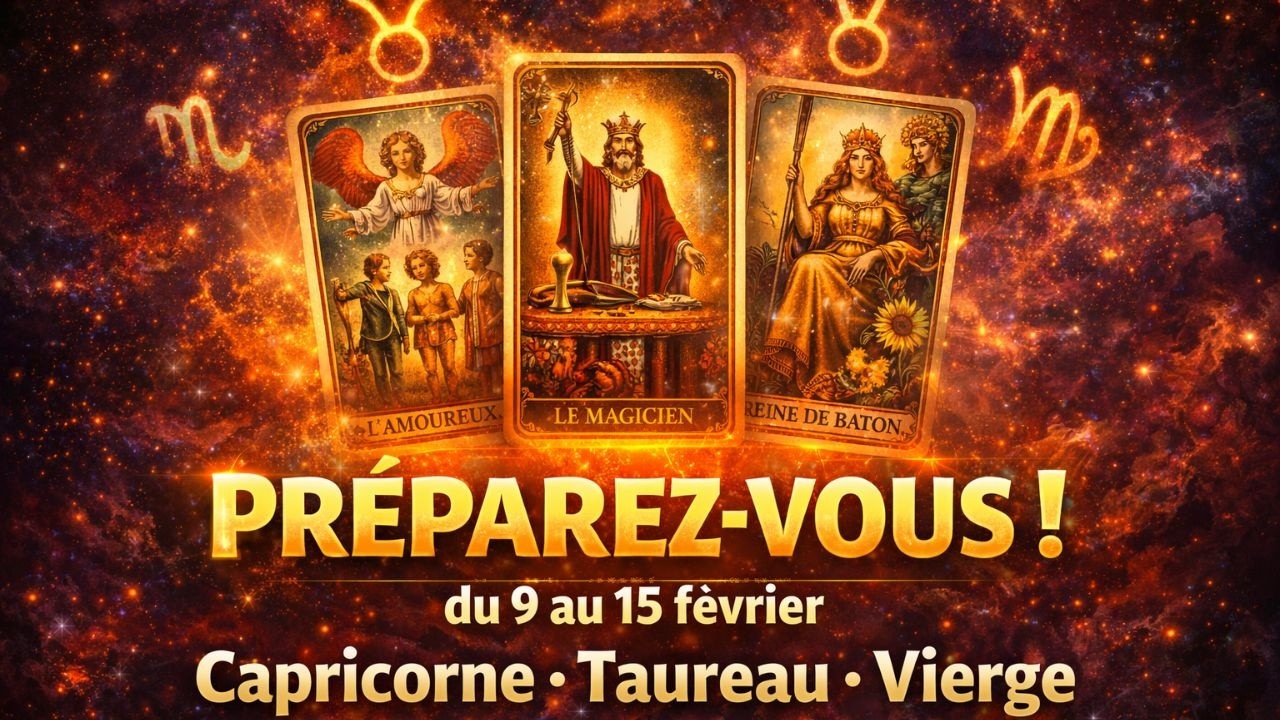CAPRICORNE TAUREAU VIERGE: Un basculement majeur arrive enfin ! (Semaine du 9 Février)