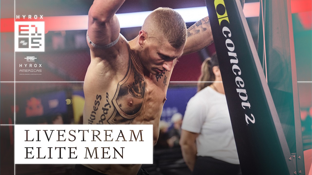 🔴 LIVE | ELITE 15 MEN | HYROX AMERICAS CHAMPIONSHIPS