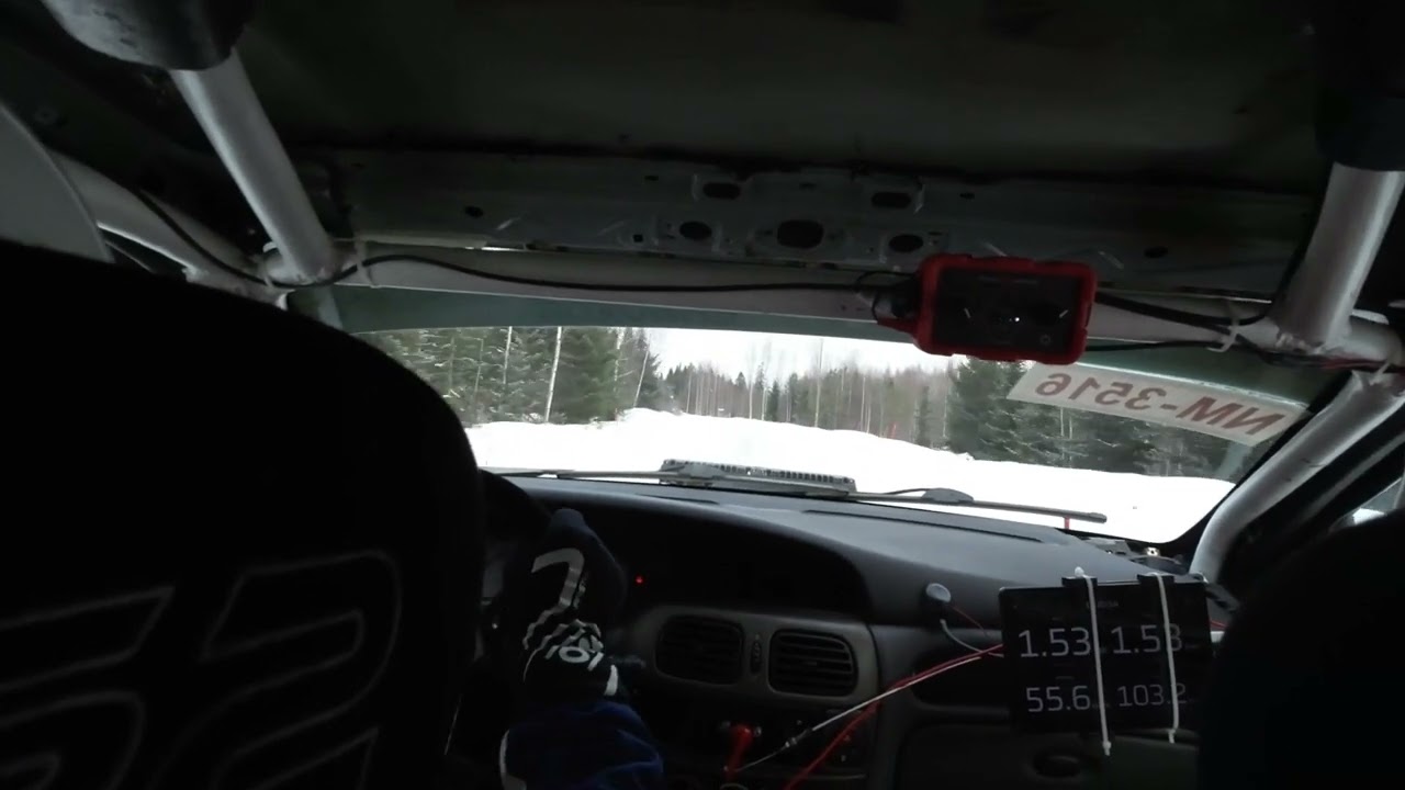 Kontiolahti Ralli 2025 EK1 CRASH