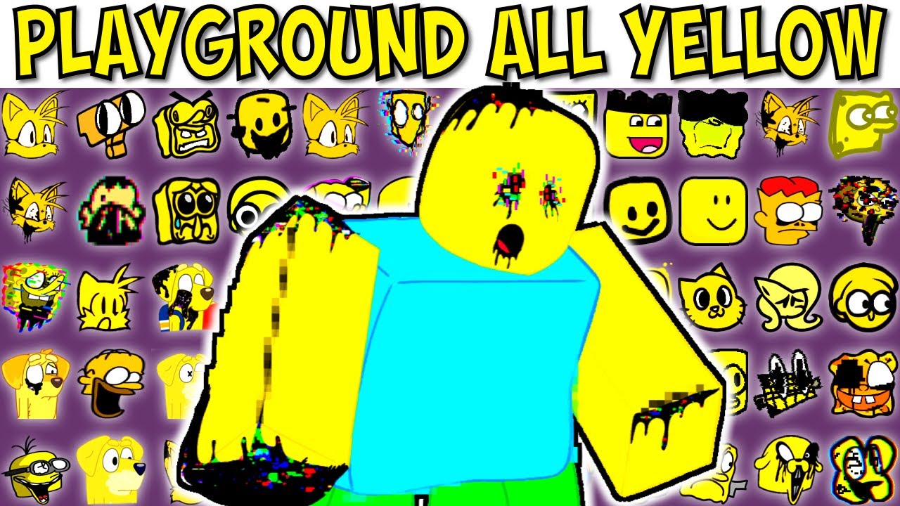 FNF Character Test | Gameplay VS My Playground | ALL Yellow Test