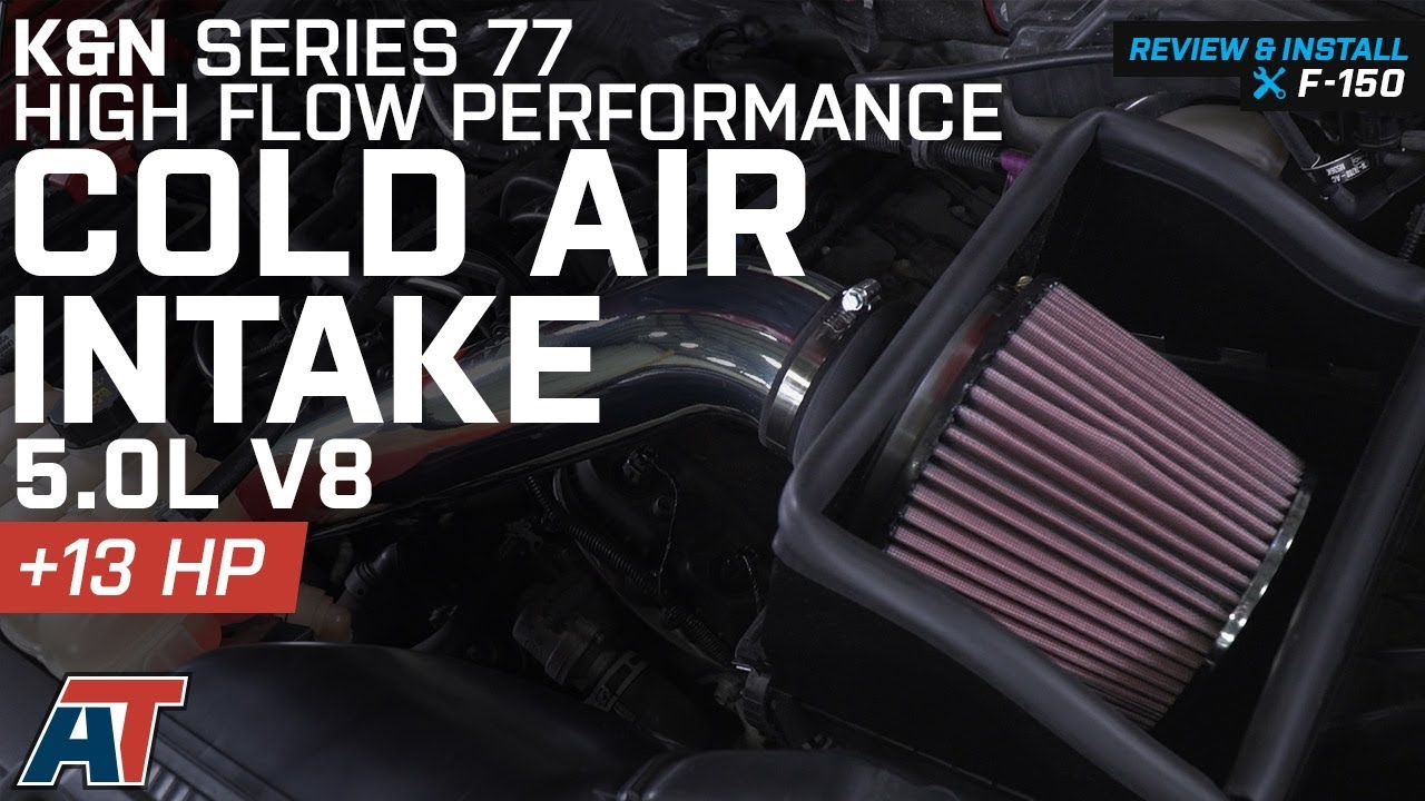 2015-2018 F150 K&N Series 77 High Flow Performance Cold Air Intake 5.0L Review & Install