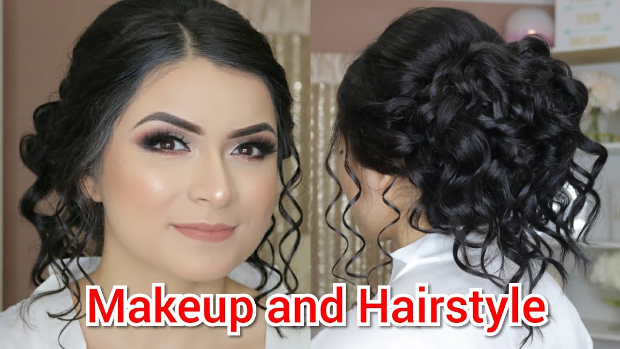 PEINADO RECOGIDO FÁCIL CABELLO LARGO Y MAQUILLAJE NATURAL  | EASY HAIR STYLE UPDO & CLIENT MAKEUP
