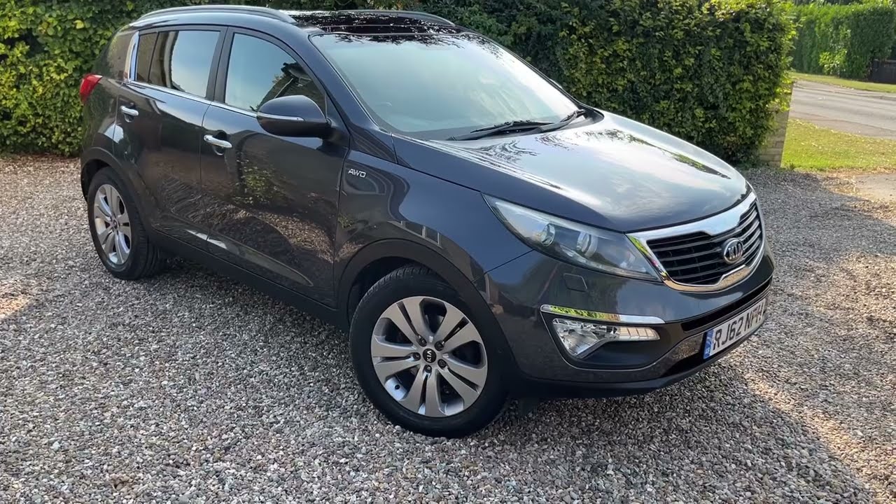 2013 Kia Sportage 2.0 CRDi KX4 Auto with just 39000 miles for sale at www.murfinmotorcompany.co.uk