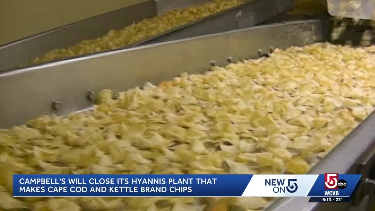 Original Cape Cod chip plant on Cape Cod to close