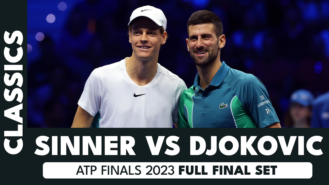 WORLD-CLASS Djokovic vs Sinner Final Set 🍿 | Nitto ATP Finals 2023