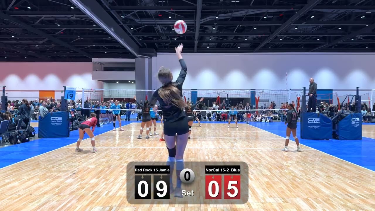 Red Rock 15 Jamie vs NorCal 15-2 Blue WCVA Jamboree SJ 2025