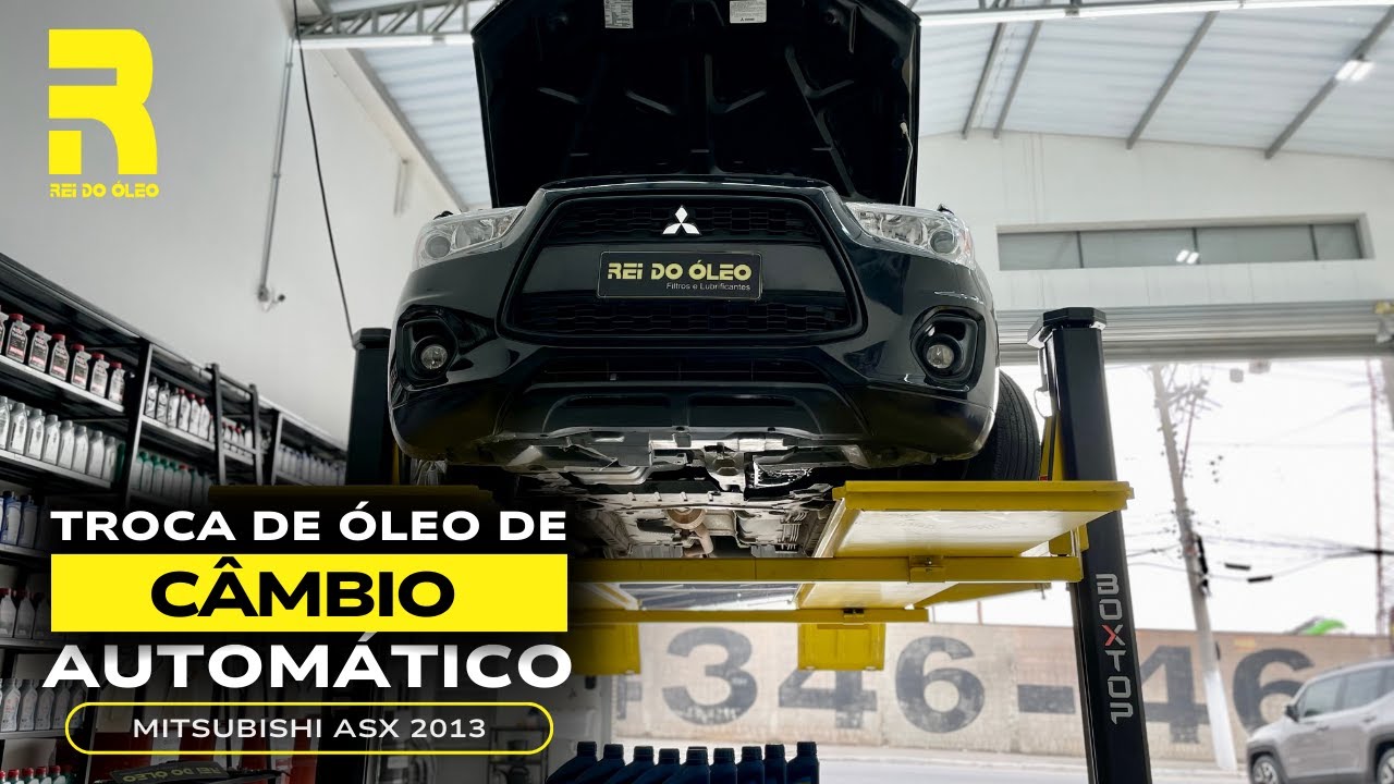 Troca de Óleo do Câmbio Automático Mitsubishi ASX 2.0 ano 2013 | Rei do Óleo Demarchi