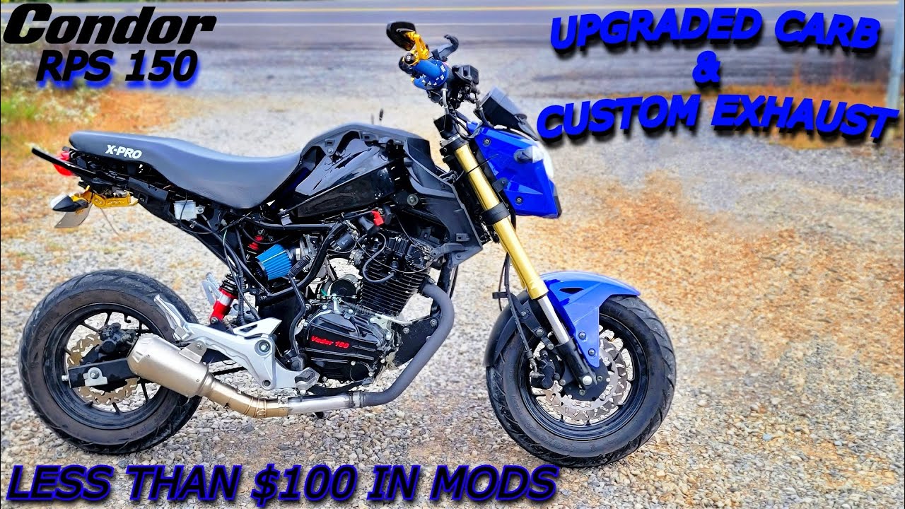 Is Modifying a China Mini Bike worth it? Condor RPS 150