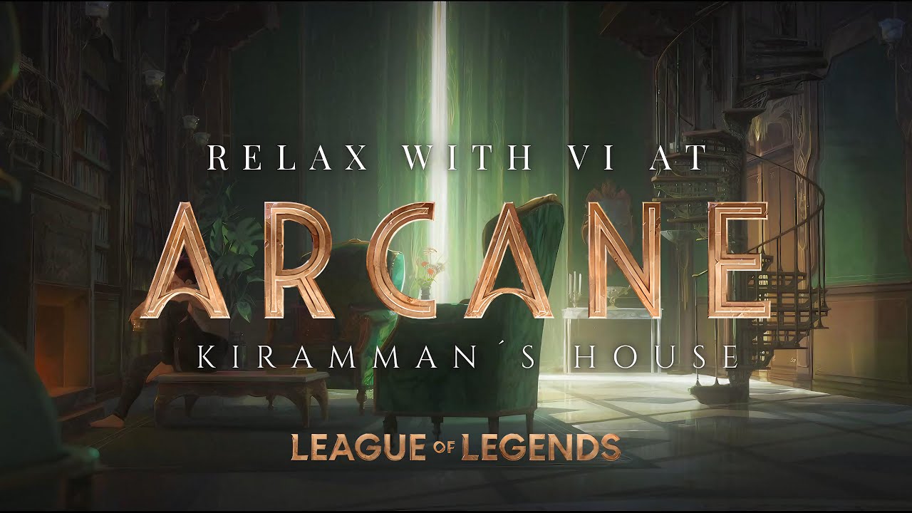 Relax with VI at Kiramman&rsquo;s Manor | ARCANE Piltover Ambience I Immersive Dialogue Ver. 🔥