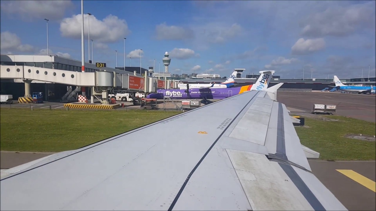 Bulgaria Air A320 taxi, takeoff with PTU sounds