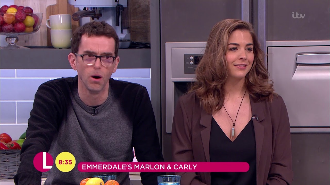 Emmerdale's Gemma Atkinson and Mark Charnock Poke Fun at One Another | Lorraine