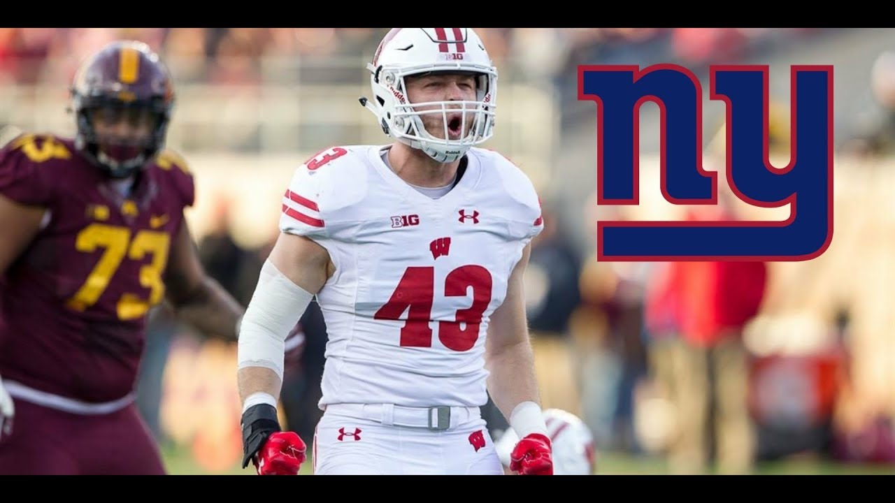 Giants Draft ILB Ryan Connelly in the 5 Round (143rd OVR)