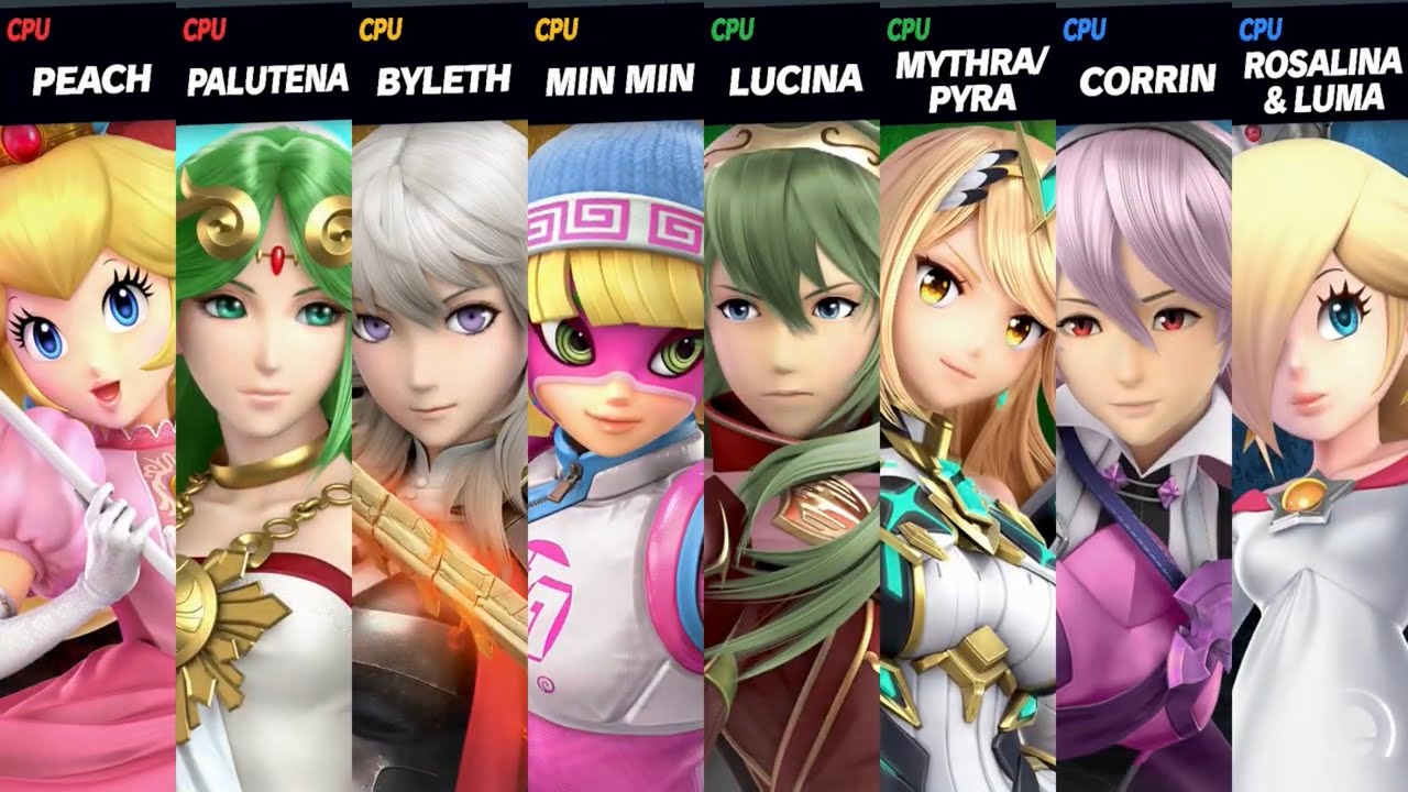 Super Smash Bros. Ultimate - Valentine team battle