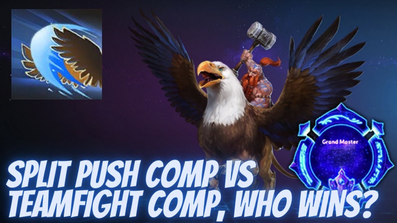 Falstad Gust - SPLITPUSH COMP VS TEAMFIGHT COMP, WHO WINS? - Grandmaster Storm League