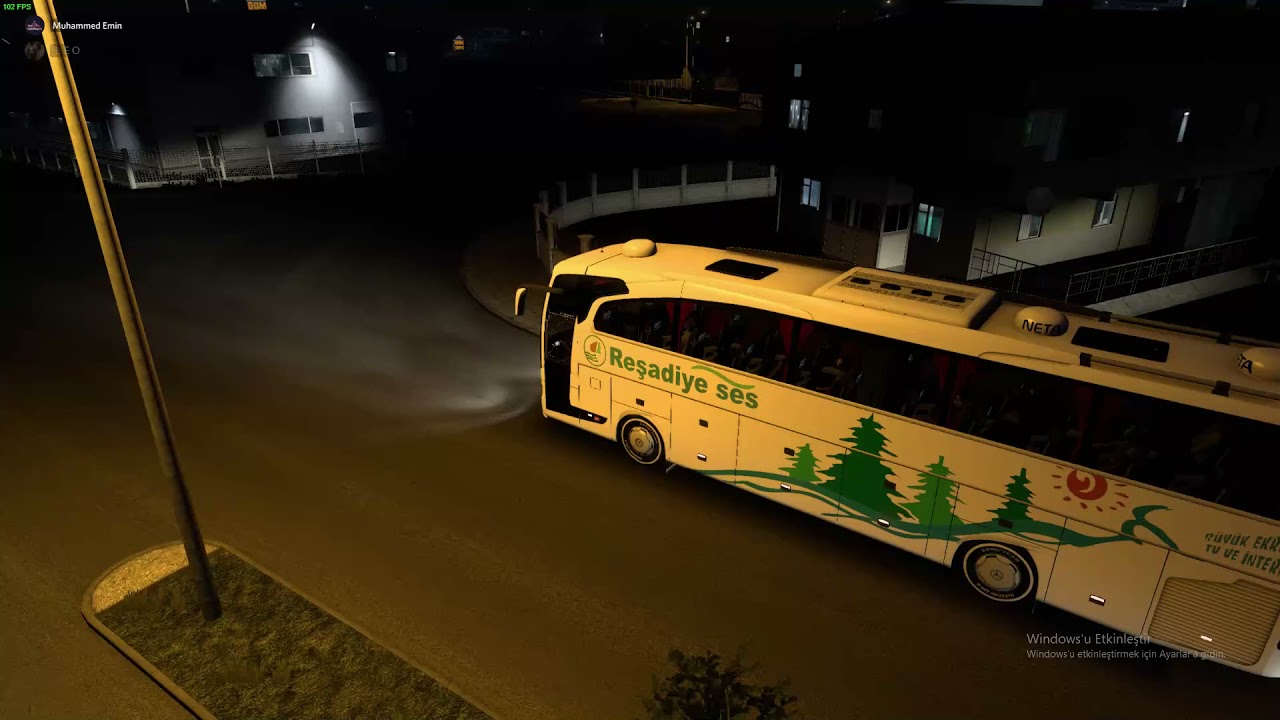 ETS 2-ANILARIMIZI ANLATIYORUZ-MERCEDES TRAVEGO-REŞADİYE SES