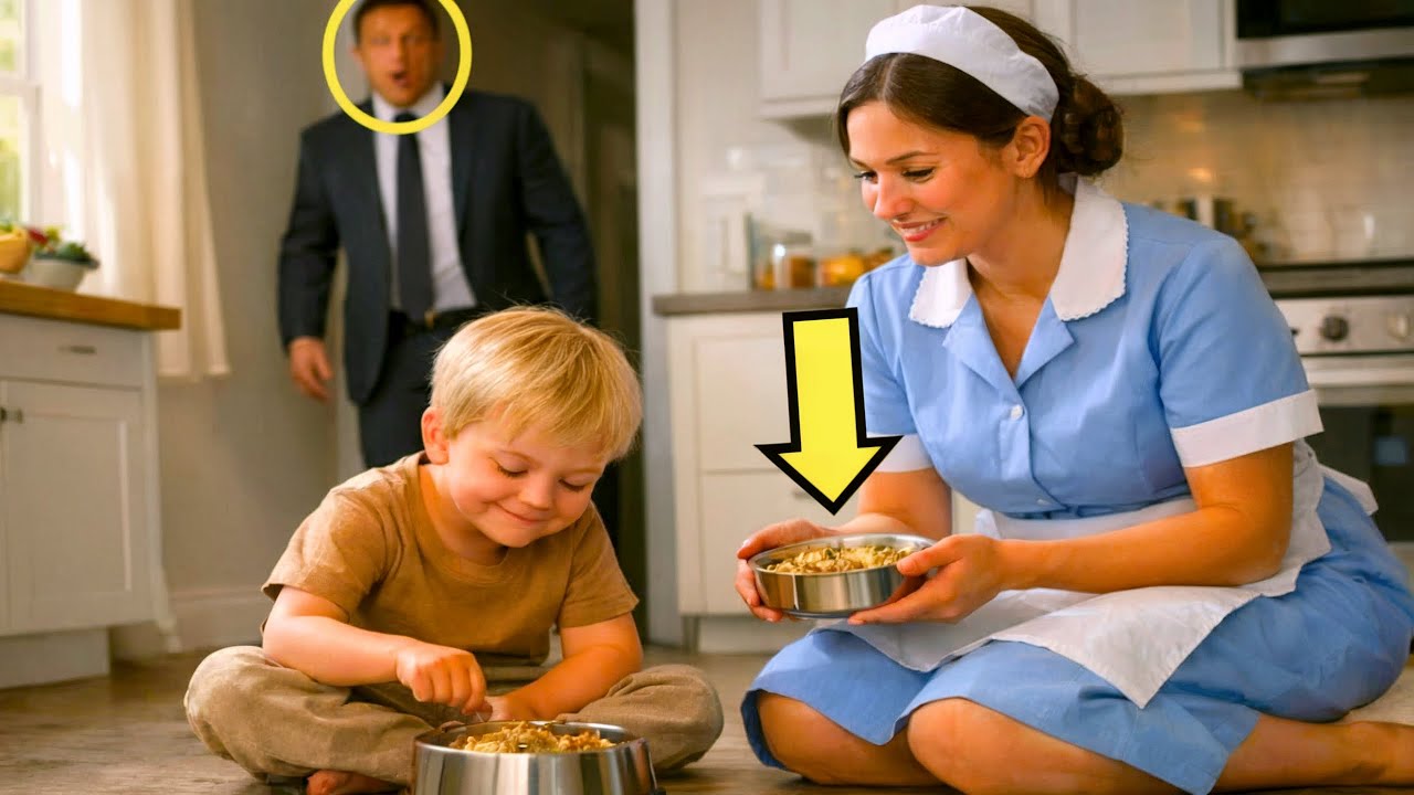 LE FILS DE L'ENTREPRENEUR NE MANGEAIT PLUS… JUSQU'À CE QUE LA FEMME DE MÉNAGE FASSE L'IMPOSSIBLE