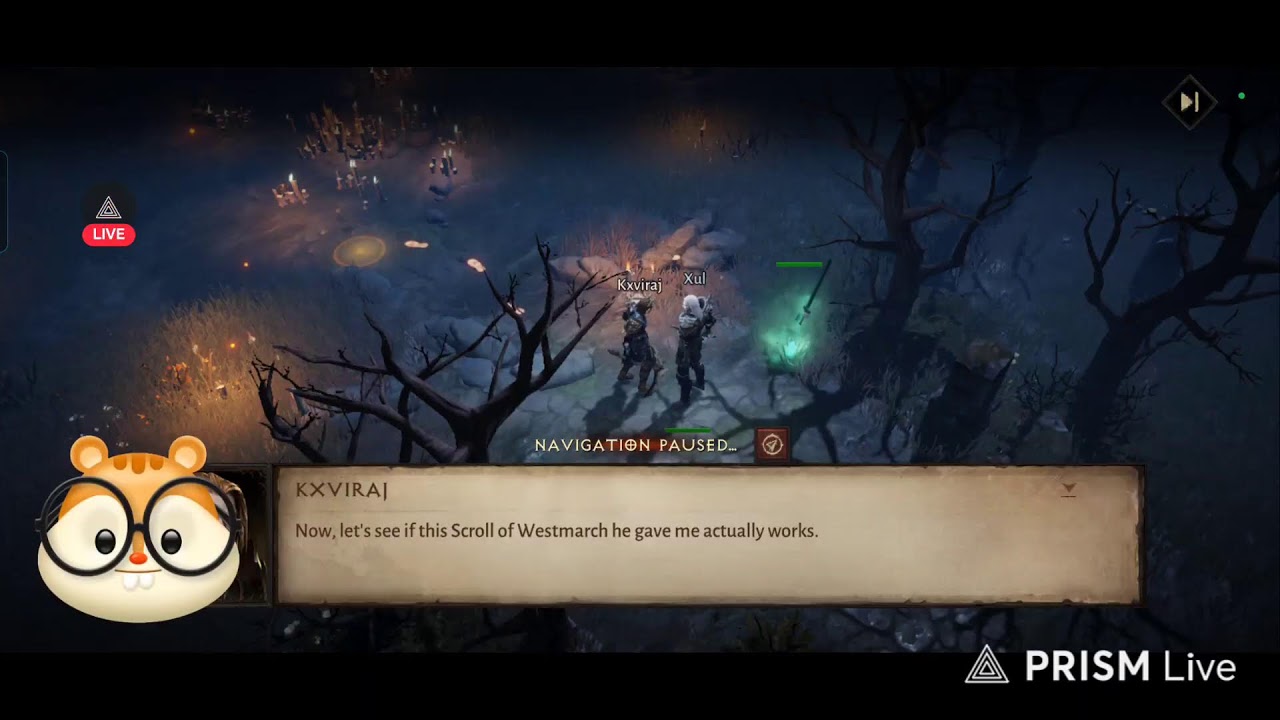 late night stream Diablo Immortal