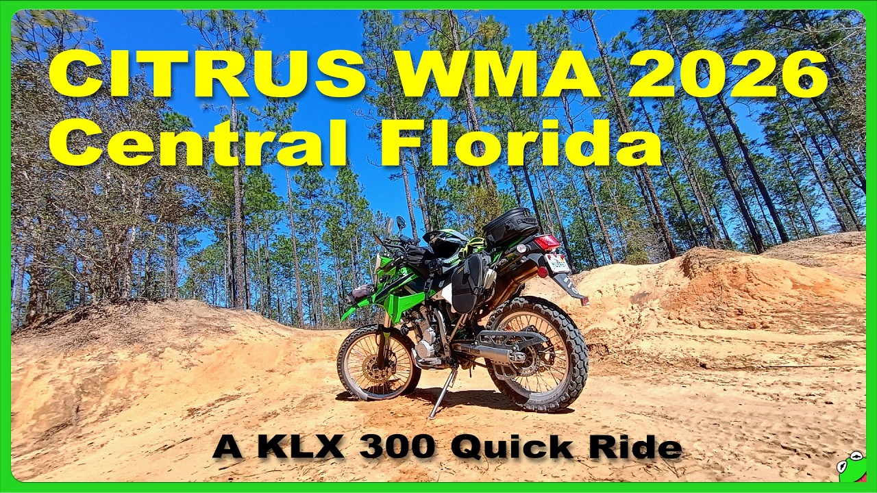 2026 Citrus Wildlife Management Area - A KLX-300 Quick Ride