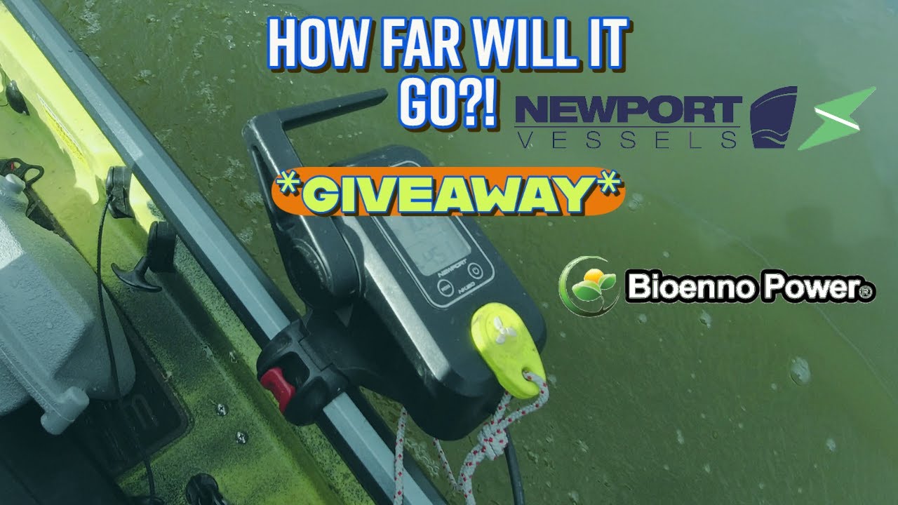 Find Out - How Far Can a Kayak Motor & Battery Take You? #Giveaway