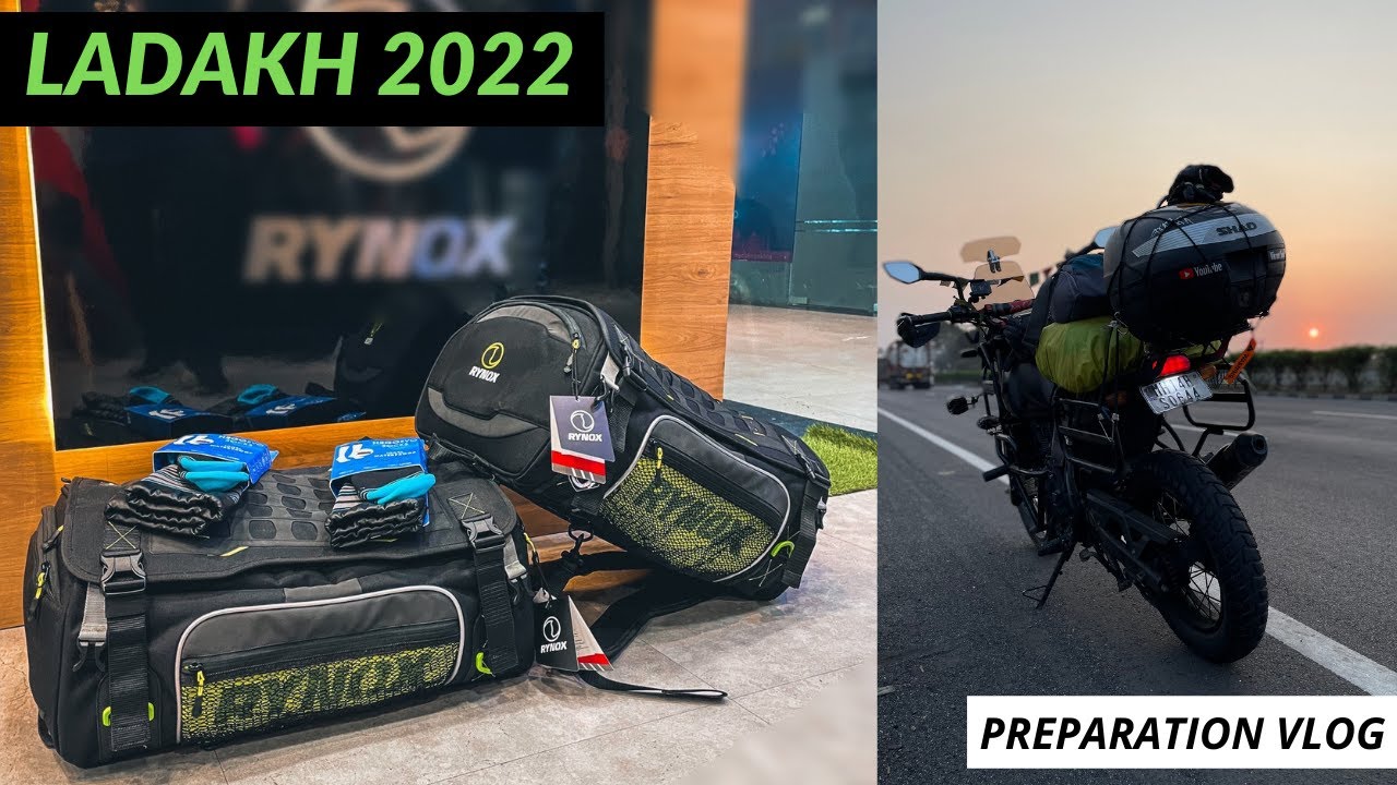 Ladakh 2022 Preparation Vlog| Royal Enfield Himalayan