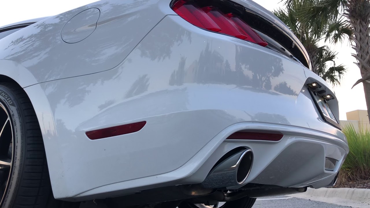 2016 3.7 V6 Mustang w/ Borla S-types and 2.5in H pipe