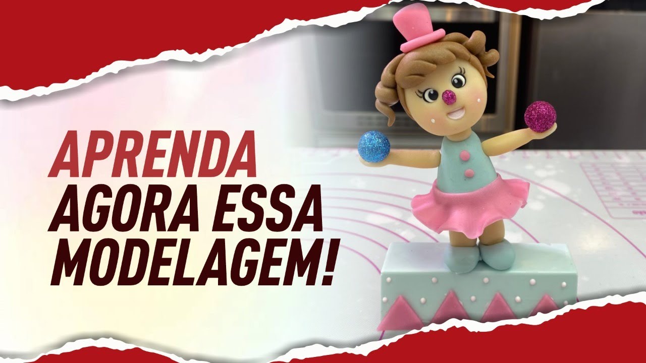 Modelagem rostinho, corpo, braços mega aula completa, tudo na PASTA DE LEITE EM PÓ