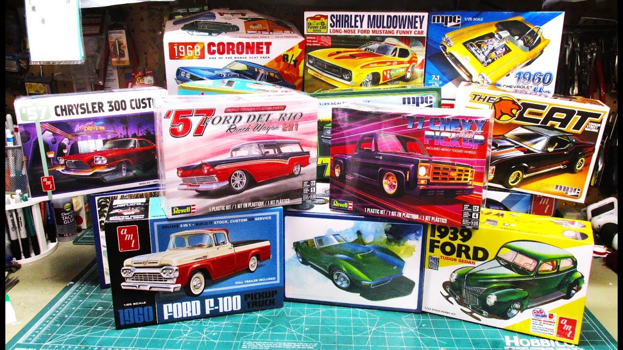 НОВЫЕ НАБОРЫ!! Обзоры Hpiguys Workshop AMT REVELL MPC ICM SALVINOS ATLANTIS AOSHIMA TAMIYA XMODEL...