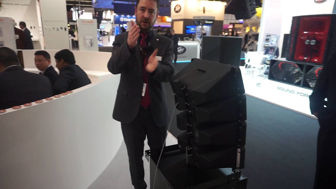 TOA Electronics HX-7 Line Array Speaker ISE 2016