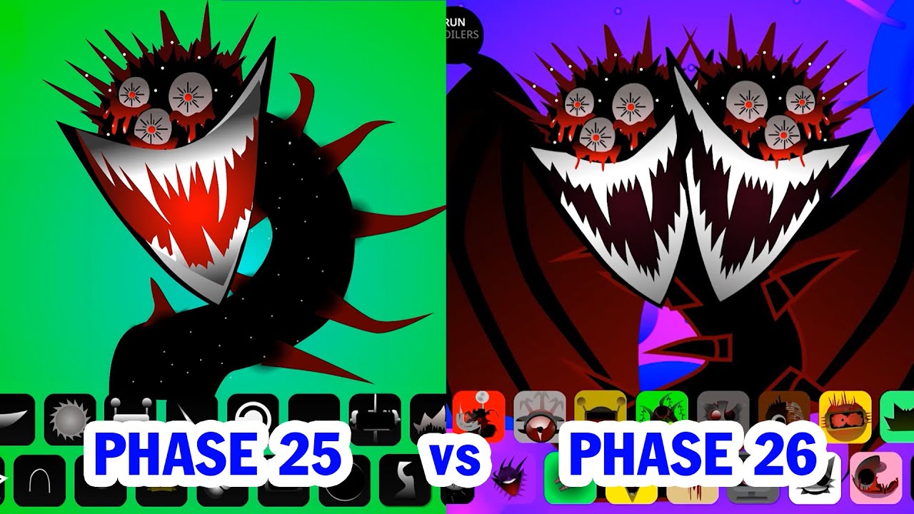 Incredibox Sprunki 2025 - Sprunki King Phase 25 vs Phase 26 Crazy | Sprunki Beats Arena