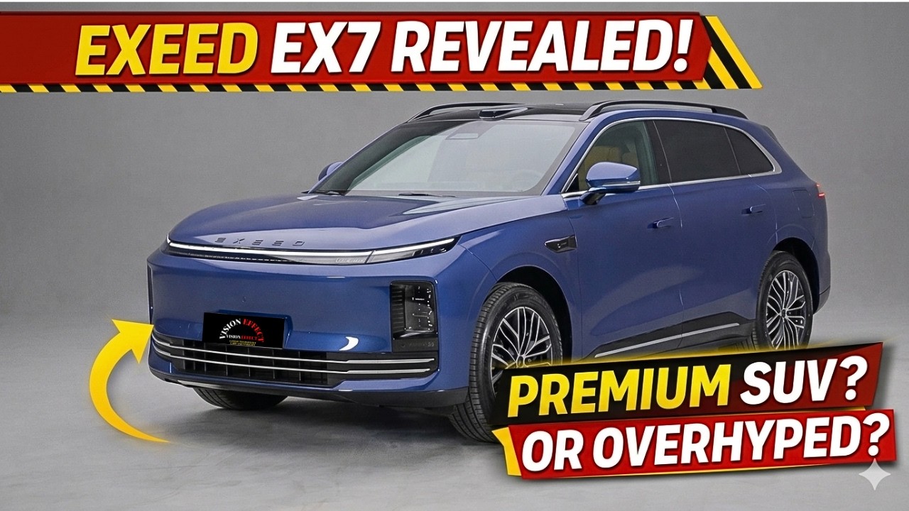Представлен Exeed EX7 ⚡ Премиальный внедорожник или просто хайп?