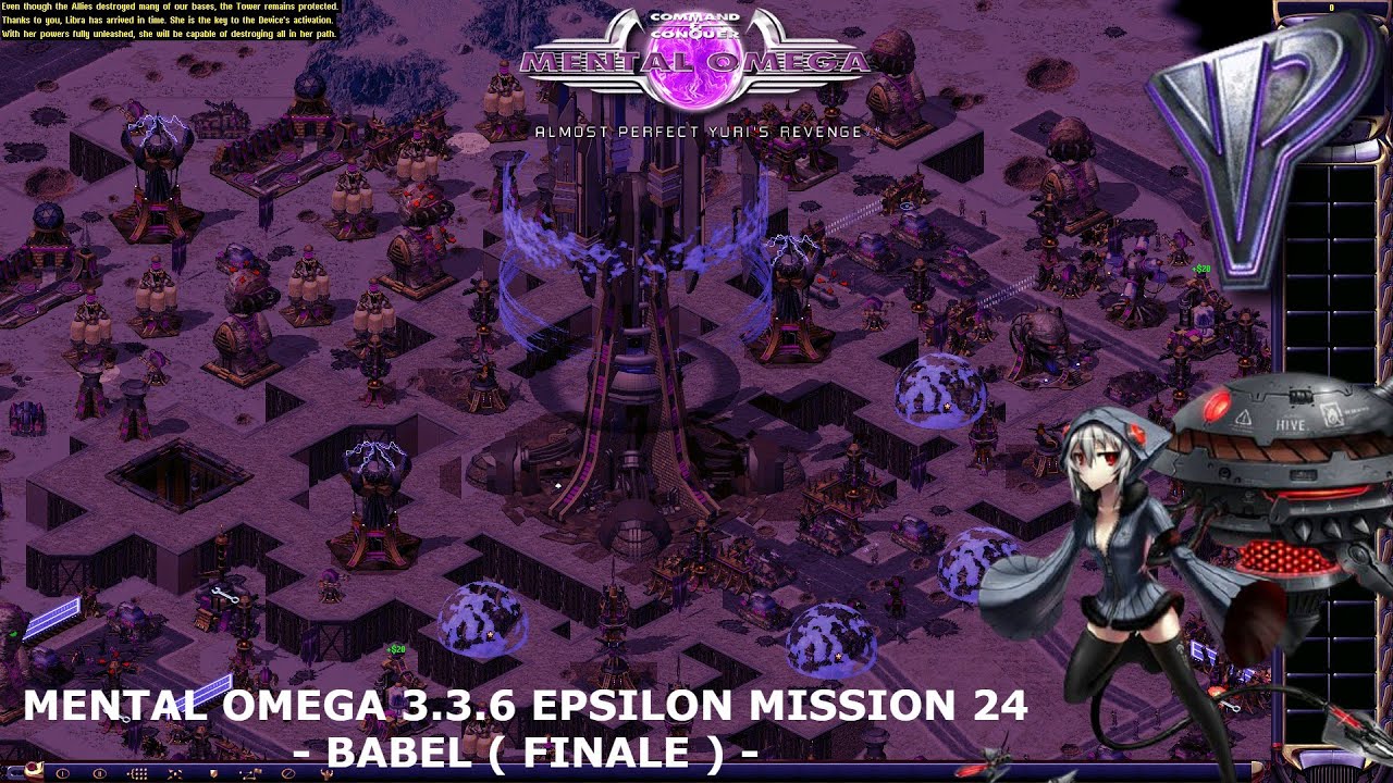 Mental Omega 3.3.6 - Epsilon Mission 24 - Babel ( Finale ) - ( Mental )