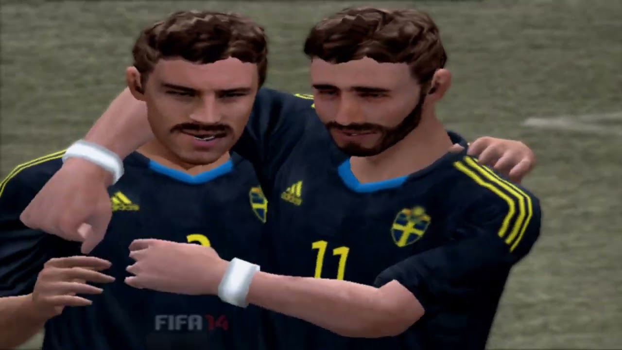 FIFA 14: Legacy Edition - England vs Sweden (PCSX2)
