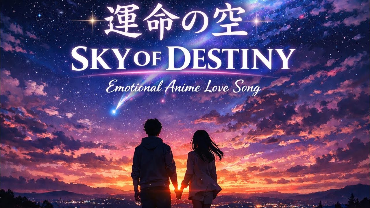 運命の空 🌌 感動のアニメラブソング | Sky of Destiny (Official Music Video)