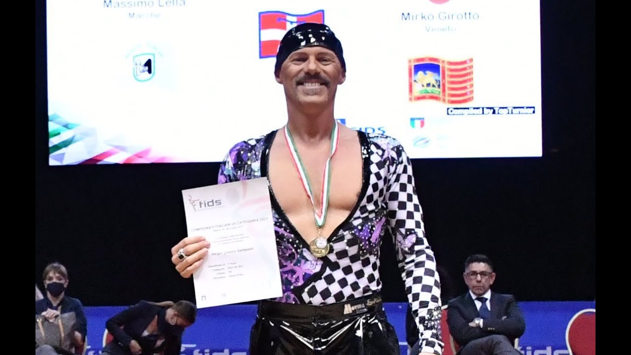 Sergio Sampaoli-Campione Italiano Professionisti 2021-Salsa Shine Assolo-Maestro di Georgina Ronaldo