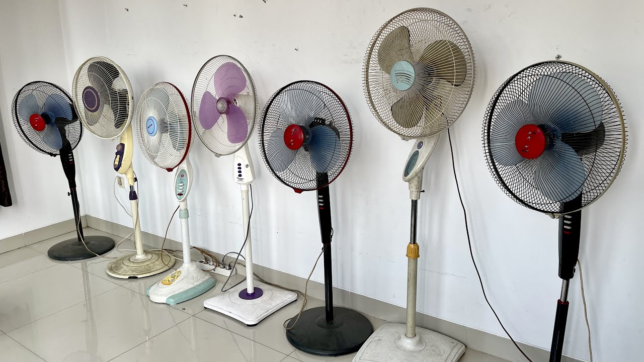 Stand Fan | Kipas Angin berdiri sebelum berganti baling