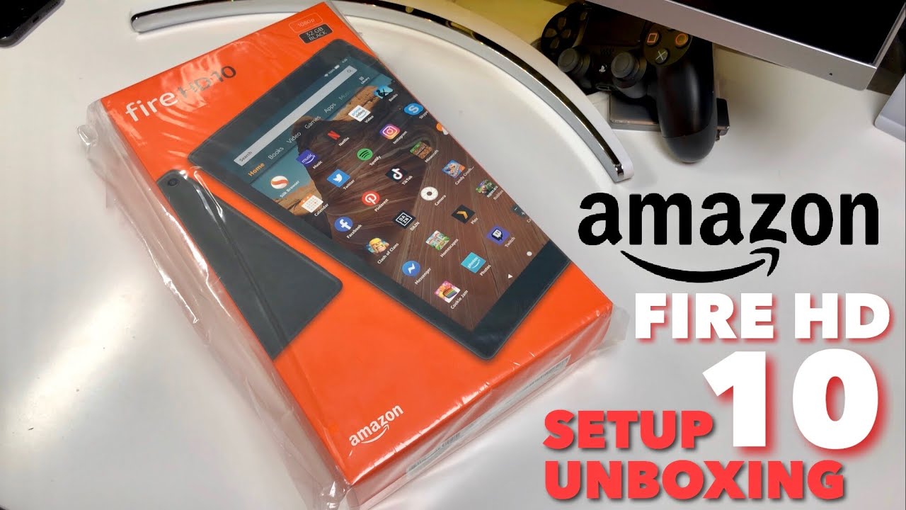 Amazon Fire HD 10 Tablet 2019  UNBOXING, EINRICHTUNG & 1. Eindruck des AMAZON Tablet Flagschiffes