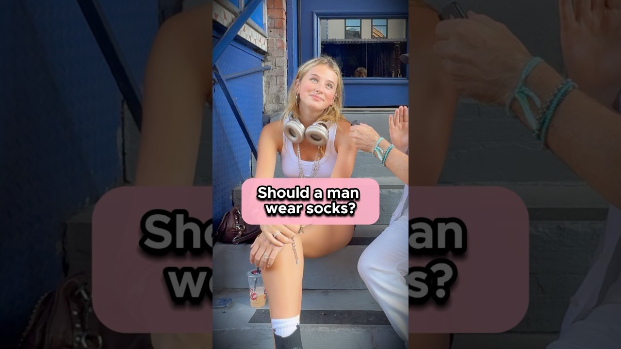 NYC Women Answer: Should Men Wear Socks or Not?