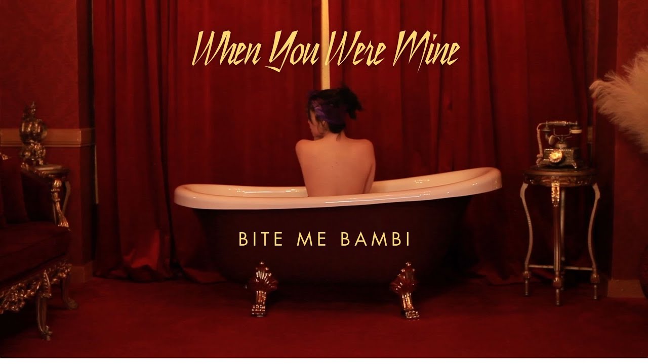 Bite Me Bambi-When You Were Mine (Prince Cover Acoustic) Official Video