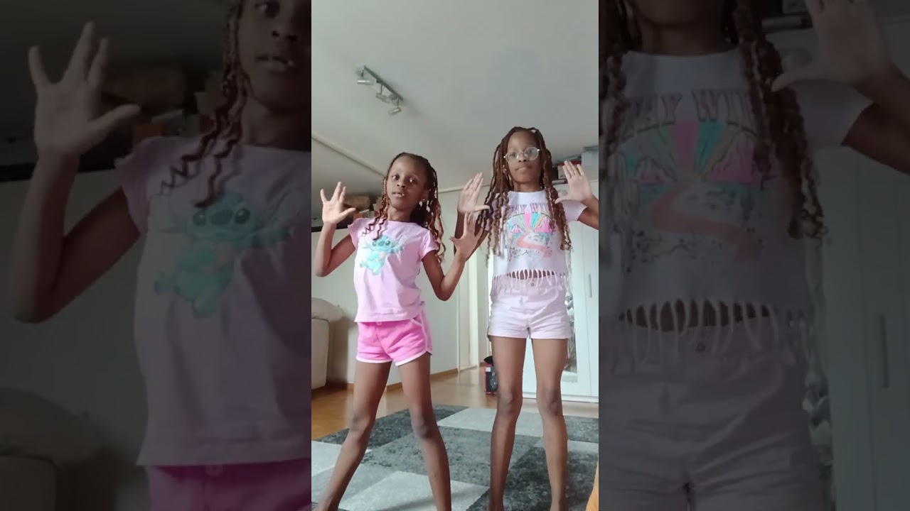 Dance with mimi and her sister 