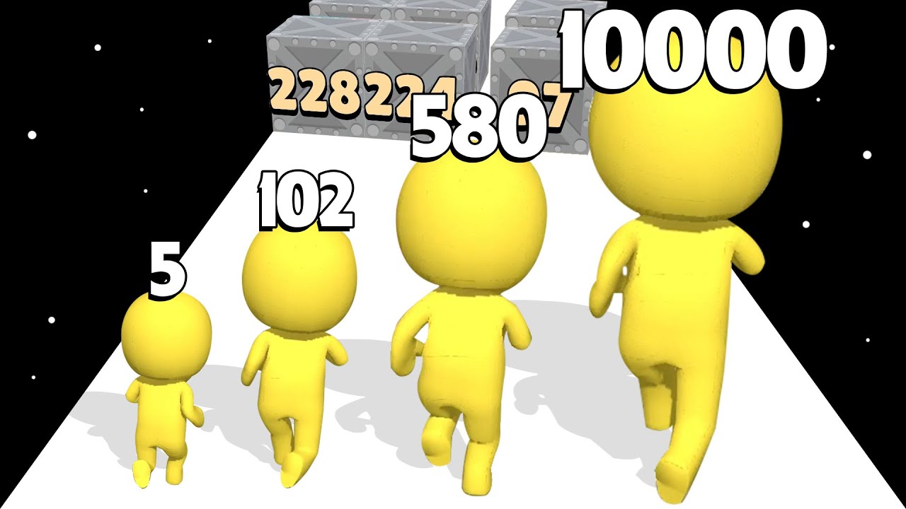 PUSH HARDER 3D: Level Up Runner Man (Freeplay, New Update)